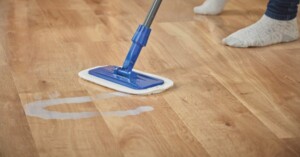 Apply Refresh to clean your Karndean floor