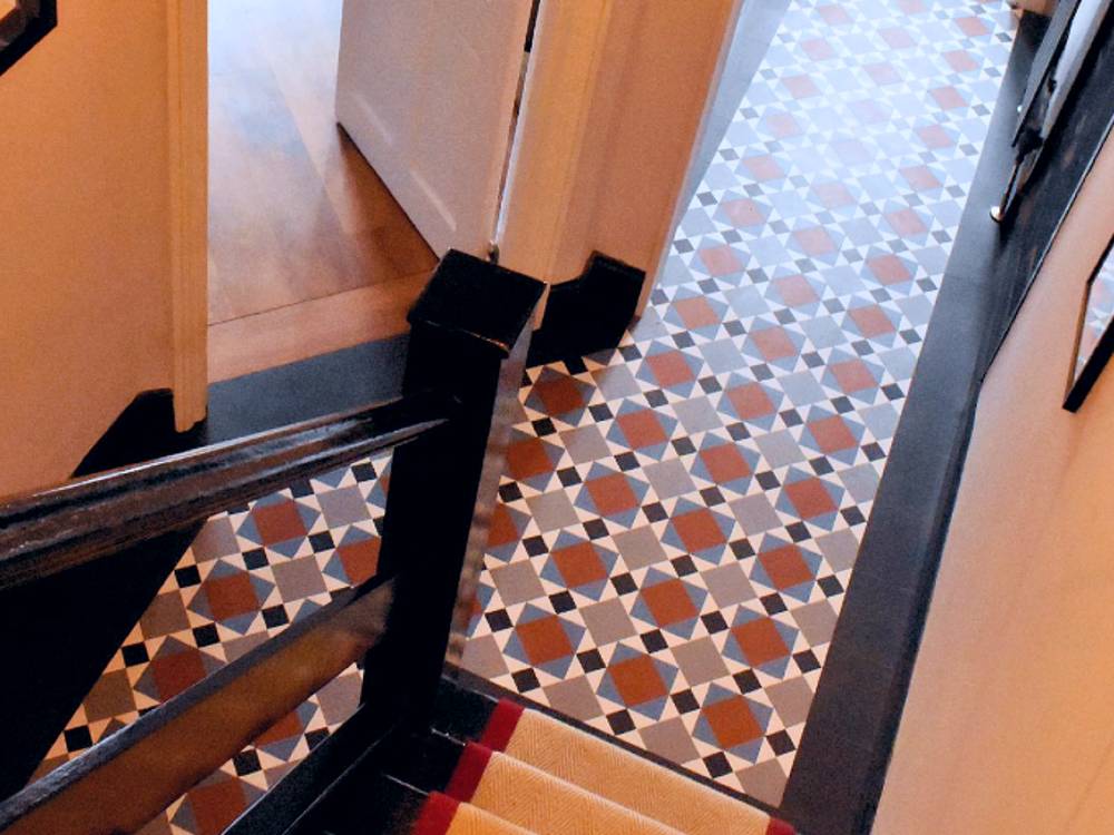 Karndean Mayfair in a Newton Abbot hallway